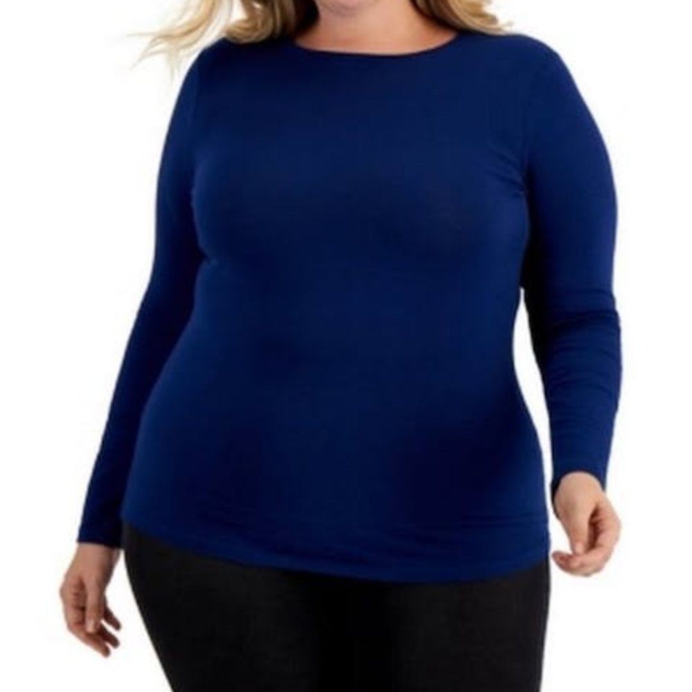 Aveto Juniors Plus Aveto Long Sleeve Crew Neck Tee